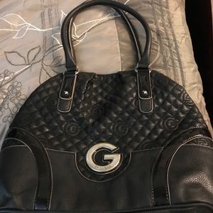 Guess black purse